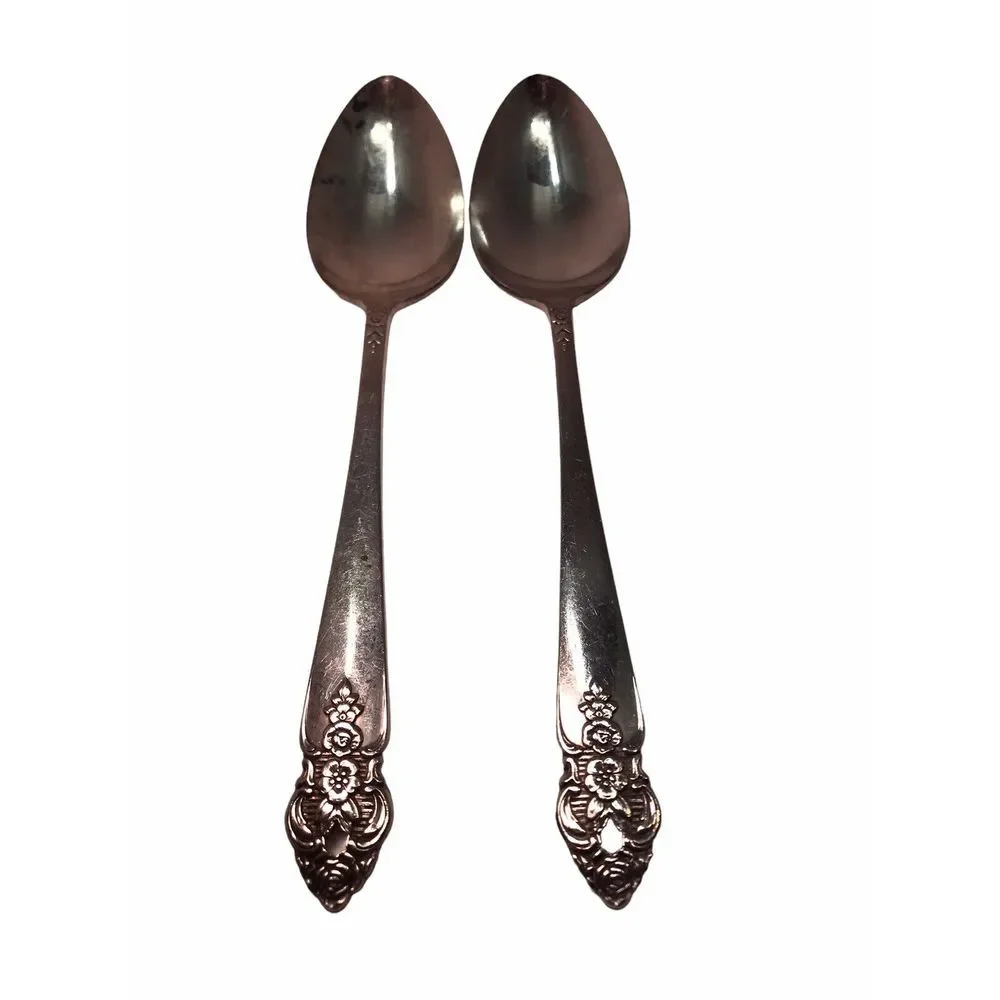 Vintage Distinction Silver Pate Onieda Large serving spoon 8 3/8